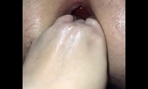 Wife fisting spouse hardcore a-hole gaping