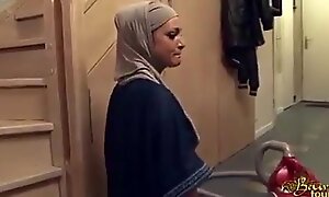 Hijabi namby-pamby join in matrimony fucked apt into an asshole