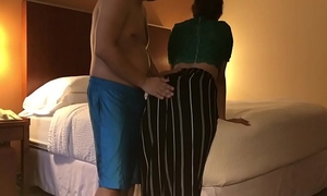 Dirty cheating wife cheats in spouse in hotel